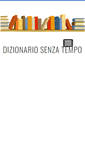 Mobile Screenshot of dizionariosenzatempo.it